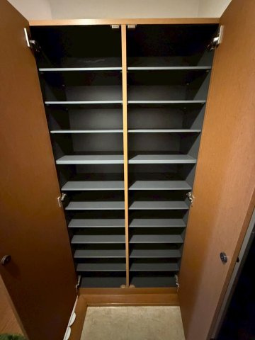 ルミエール合川の玄関