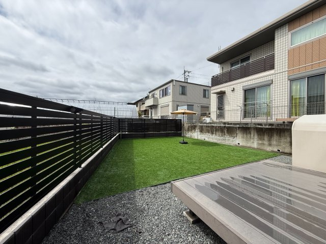 富士市森島の中古一戸建の庭