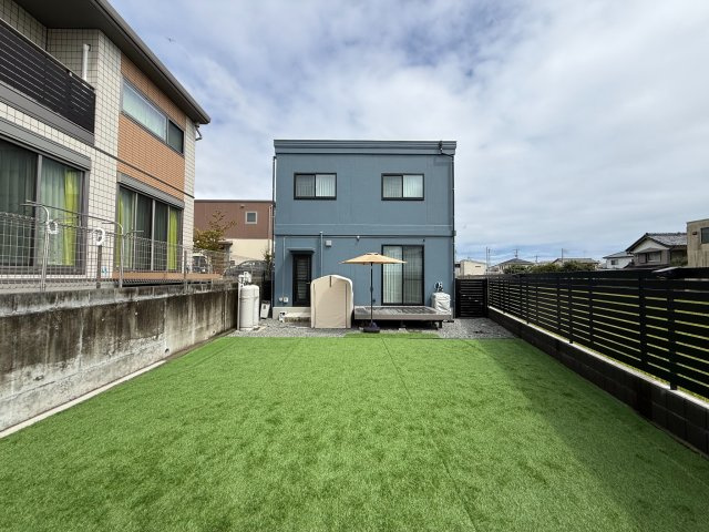 富士市森島の中古一戸建の庭