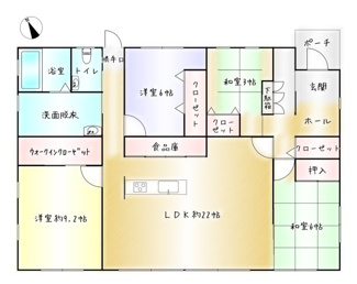 【間取り】 | 鹿屋市高須町　中古戸建