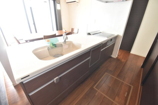 【キッチン】 | 鹿屋市高須町　中古戸建