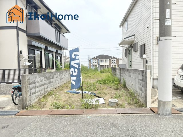 明石市西明石町1丁目　土地の前面道路含む現地写真|前面道路は幅員約6ｍございます。広々幅ございますので、お車の入出庫も安心して行っていただけます！