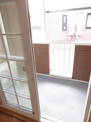 【バルコニー】 | プリムロ－ズⅡ　Ａ | バルコニー付きです