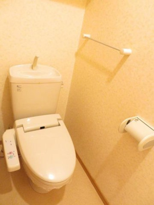 【トイレ】 | プリムロ－ズⅡ　Ａ | 落ち着いた色調のトイレです