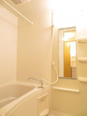 【浴室】 | プリムロ－ズⅡ　Ａ | きれいなお風呂です