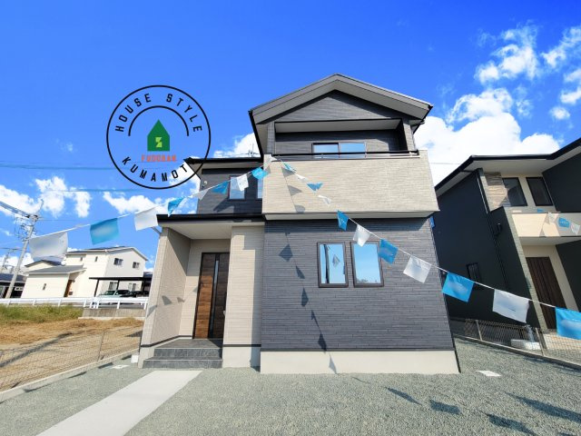 菊池郡菊陽町大字久保田第5-2棟（11号棟）　の外観|デザイン性のある外観です。