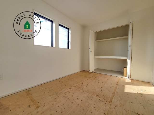 菊池郡菊陽町大字久保田第5-2棟（11号棟）　の和室|柔らかい畳が心地よい和室