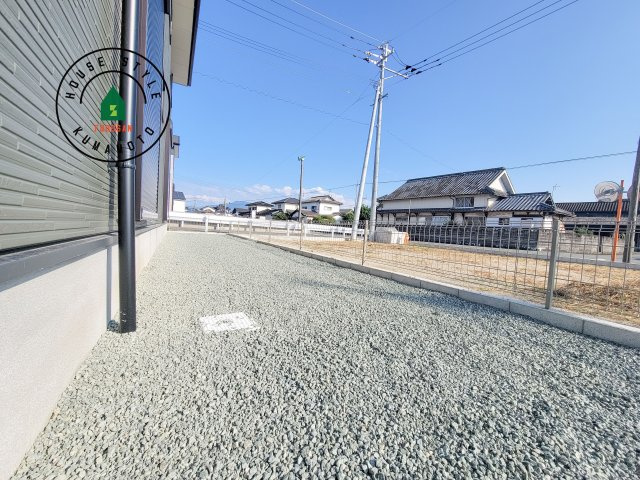 菊池郡菊陽町大字久保田第5-2棟（12号棟）　の庭|お庭で自由な時間を過ごせます。