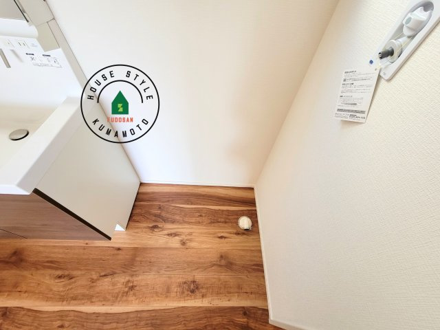 菊池郡菊陽町大字久保田第5-2棟（12号棟）　のランドリースペース|ランドリースペースとなります。広々して有効的にご使用できます。 