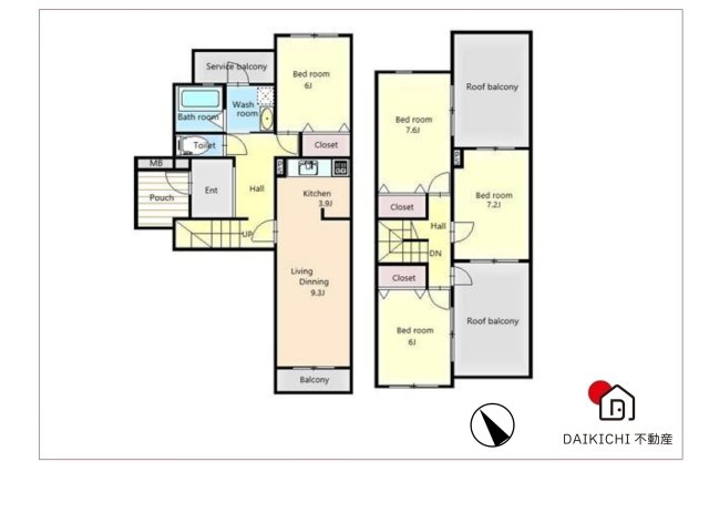 【間取り】 | シティハウス北本4号棟　中古マンション