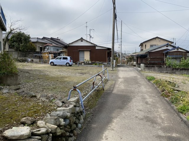 中村4丁目　売土地の外観|前面道路含む現地写真