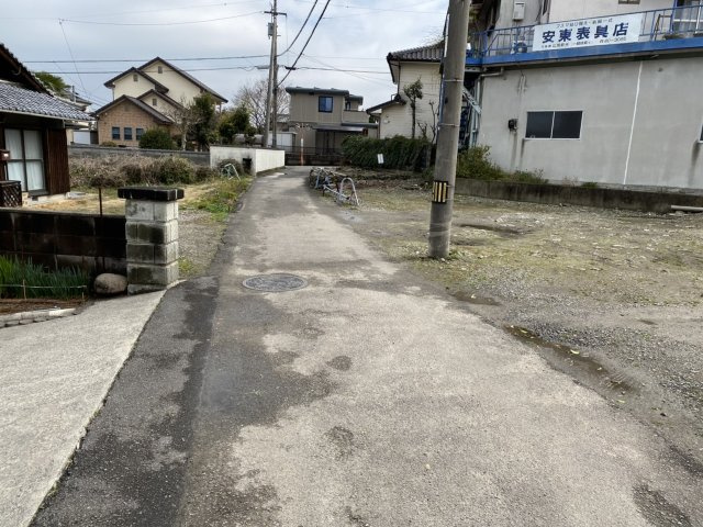 中村4丁目　売土地の前面道路含む現地写真|前面道路含む現地写真