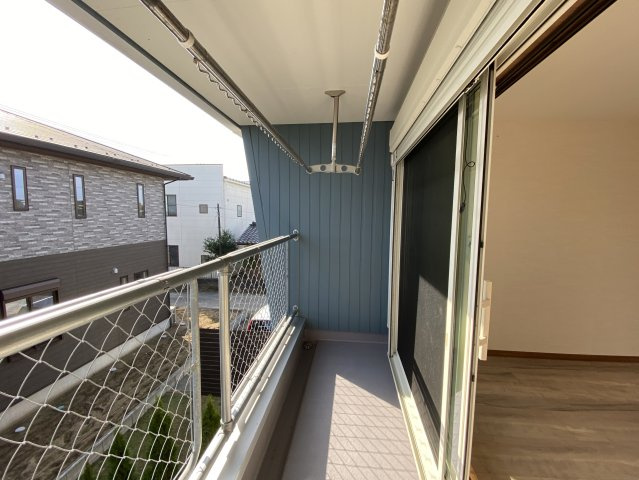 サニーフラットのバルコニー