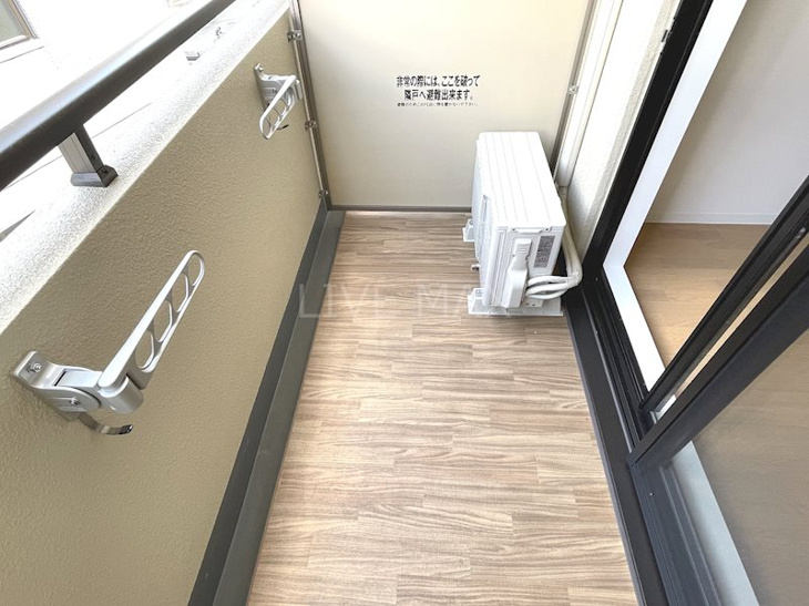 【バルコニー】アスヴェル京都太秦 