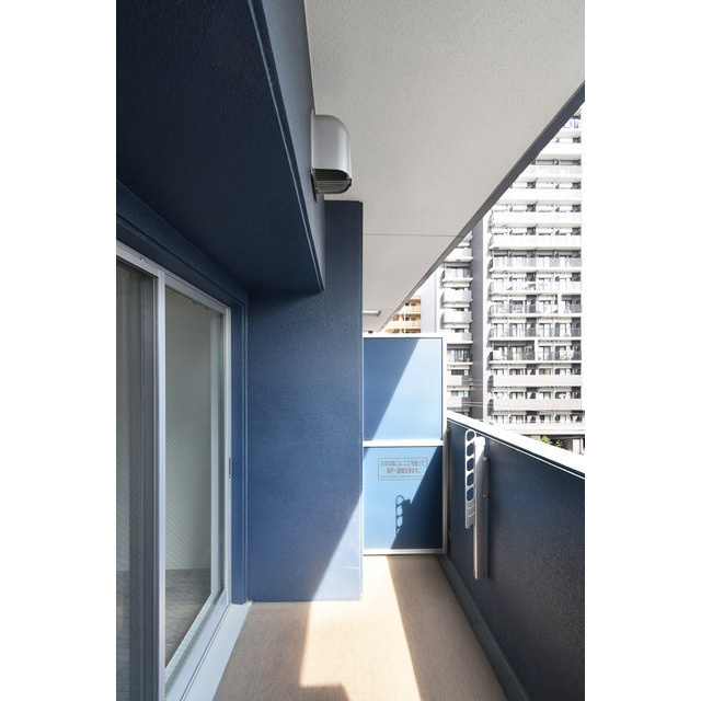 レジデンシア今池のバルコニー