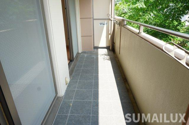 アイディーアル御領のバルコニー