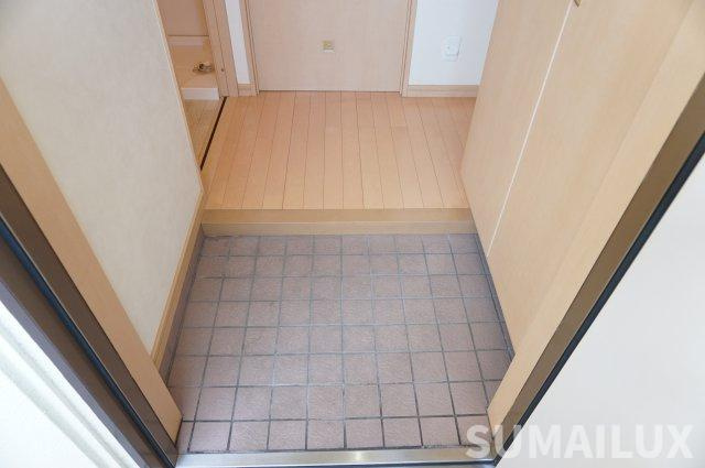 アイディーアル御領の玄関