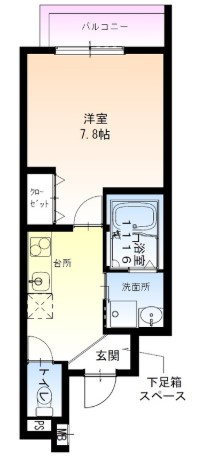 フジパレス岩田町ノースの間取り