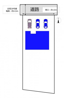 【区画図】 | 都城市吉尾町 1,759万円 3SLDK