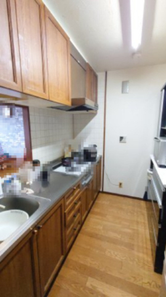 メゾン光ヶ丘　弐号棟のキッチン|使いやすいキッチンです