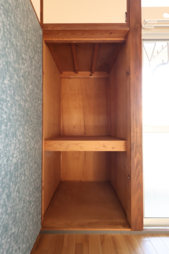 熊本市中央区帯山６丁目のアパートの収納