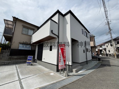 【外観】 | 神戸市垂水区名谷町　新築戸建　仲介手数料無料！ | 建物外観を気になさる方へ、見た目の良い物件です