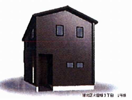 横浜市港北区大曽根3丁目　新築戸建全2棟　1号棟の外観