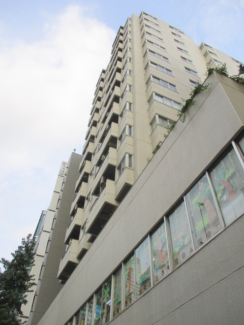 キャッスル新宿の外観|共用設備も整っている分譲マンション☆