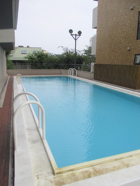 キャッスル新宿のその他共用部分|建物内にプールあり。