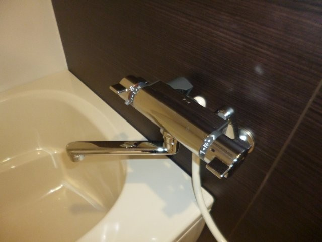 ニューシティ大島の浴室|サーモスタッド付き水栓