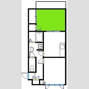 カサベルデTYO　Ⅰの間取り