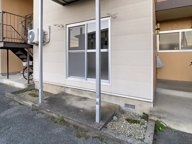 ヤマシチハイツのバルコニー