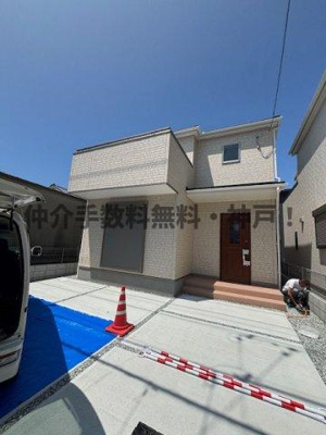 【前面道路含む現地写真】 | 神戸市西区玉津町上池　新築戸建2号棟　仲介手数料無料！ | 西区玉津町上池　新築2号棟　仲介手数料無料！