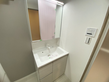 浜甲子園グリーンマンションの独立洗面台