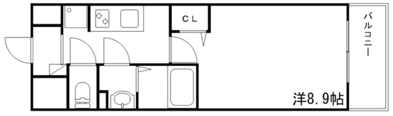 MISTRAL姫路駅前Ⅴ 忍町の間取り