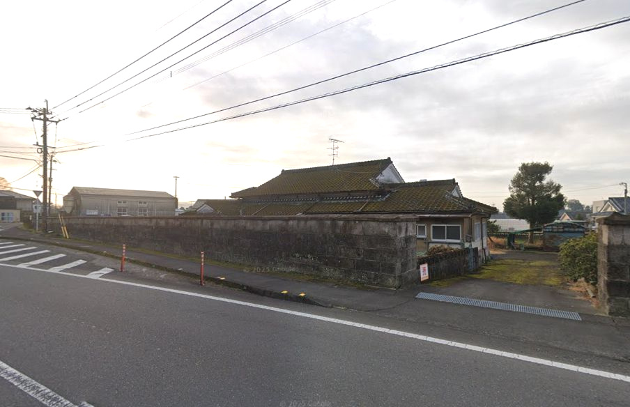 都城市菓子野町の売地の外観