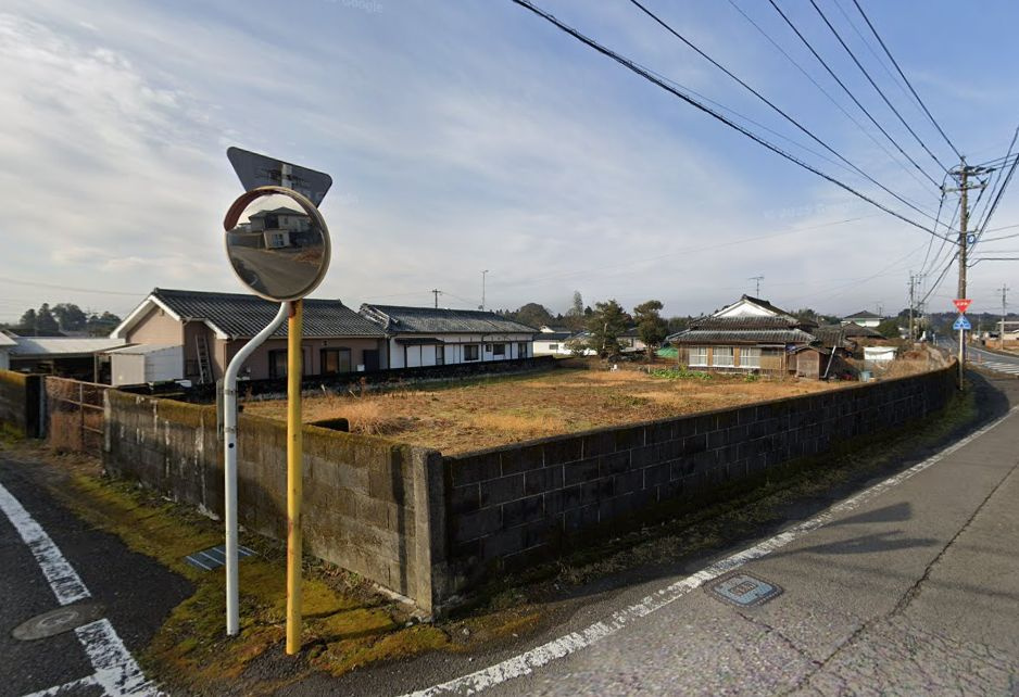 都城市菓子野町の売地の外観