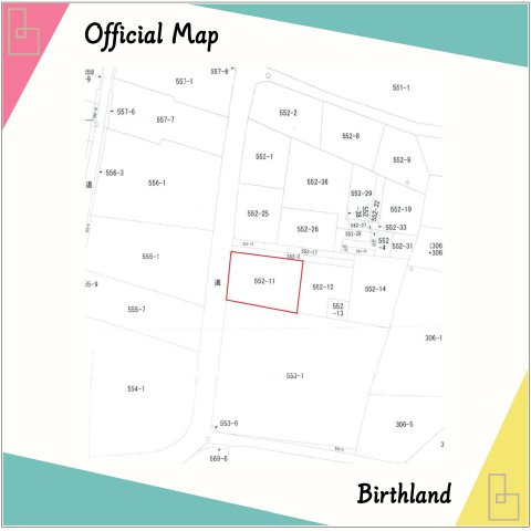 売地・住宅用地　太田市安良岡町　建築条件なし　北の杜学園の土地図|公図：敷地面積287.34㎡
