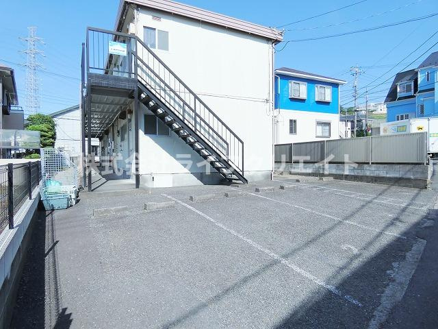 第二平山ハイツの駐車場