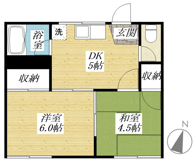 【間取り】 | 第二平山ハイツ
