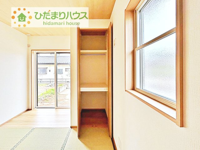 【収納】 | 牛久市栄町2丁目　中古戸建 | 和室にもクローゼット完備！
お布団やお子様のおもちゃなどがスッキリ収納できますね(^^♪