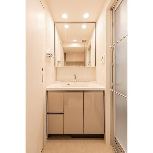 ルフォンプログレ神田プレミアの洗面所