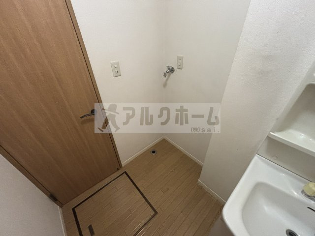 ドリーム5　C棟の洗面所|ドリーム5（柏原市　安堂駅　柏原駅）