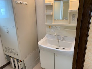 【独立洗面台】 | 網走市鱒浦５丁目２番７号　平屋建中古売家