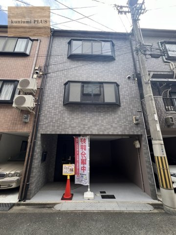 大阪市旭区高殿4丁目の前面道路含む現地写真