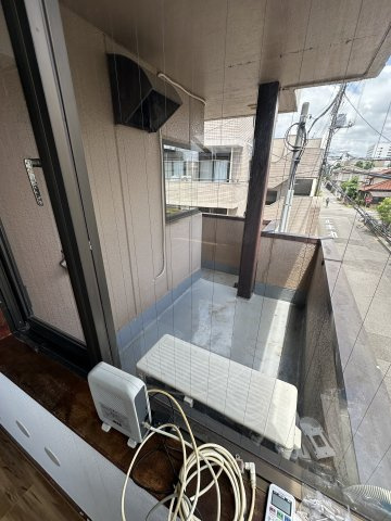 多田ハイツのバルコニー