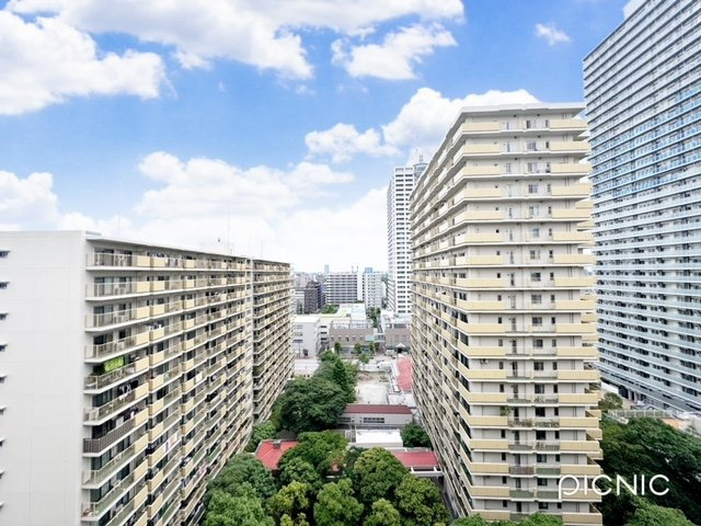 プラザ元加賀の展望|陽当たり眺望良好です