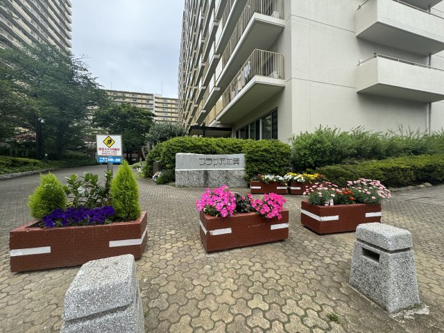 プラザ元加賀のその他共用部分|緑豊かな住環境♪