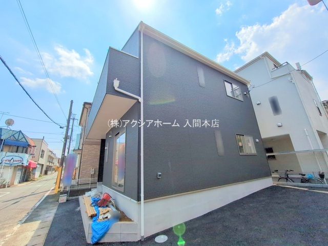 入間市東藤沢5丁目・全1棟　新築一戸建　の外観|現地写真（2025年7月23日撮影）