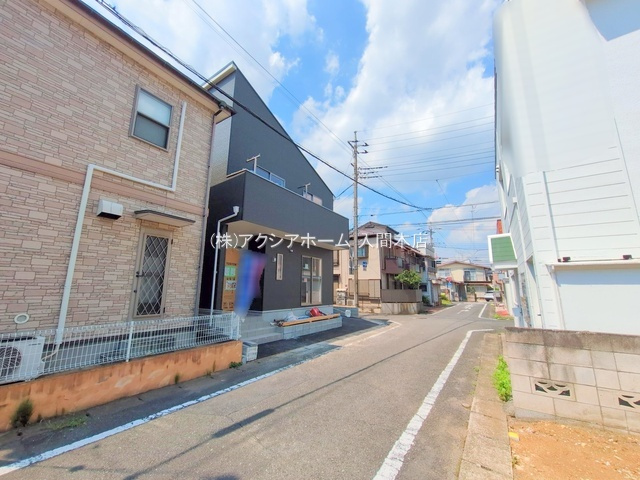 入間市東藤沢5丁目・全1棟　新築一戸建　の前面道路含む現地写真|現地写真（2025年7月23日撮影）